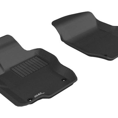 3D MAXpider 2006-2011 Mercedes-Benz ML-Class/GL-Class W164/X164 Kagu 1st Row Floormat - Black