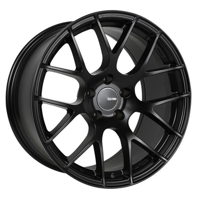 Enkei Raijin 18x8 40mm Offset 5x114.3 Bolt Pattern 72.6 Bore Diameter Matte Black Wheel