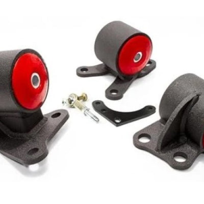 Innovative 94-01 Integra B-Series Black Steel Mounts 60A Bushings (Cable Conversion 2 Bolt)
