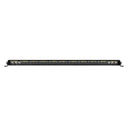 Go Rhino Xplor Blackout Combo Series Sgl Row LED Light Bar w/Amber (Side/Track Mount) 31.5in. - Blk