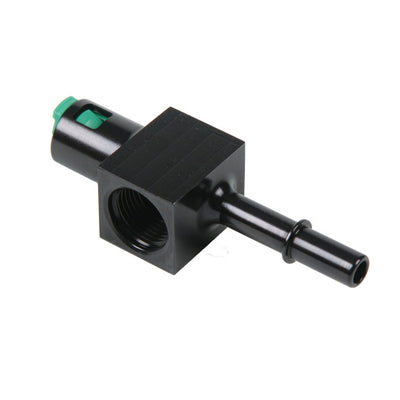 Aeromotive 3/8in Quick Connect with AN-08 port and 1/8in gauge port