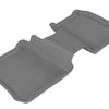 3D MAXpider 2009-2019 Ford Flex Kagu 2nd Row Floormats - Gray