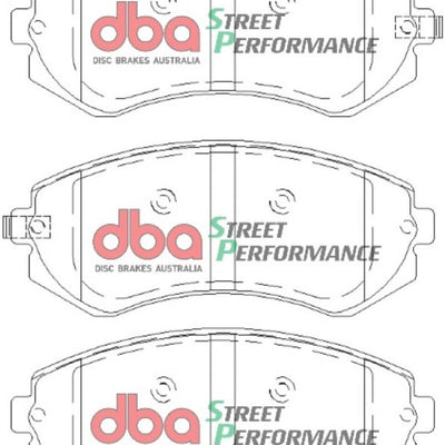 DBA 90-96 Nissan 240SX w/ABS SP Performance Front Brake Pads