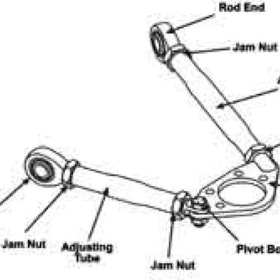 SPC Performance GM Mid Size Metric Pro Series Front Adjustable Upper Control Arm (Race Only)