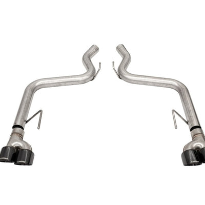 Corsa 2018-2023 Ford Mustang GT Black 3.0in PVD AxleBack Exhaust w/4.0in Quad Pro Tips