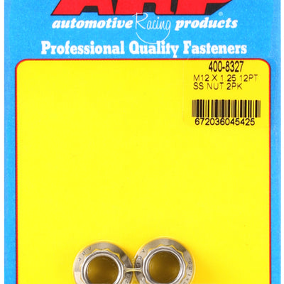 ARP M12 x 1.25 M14 WR 12pt Nut Kit - 2 Pack