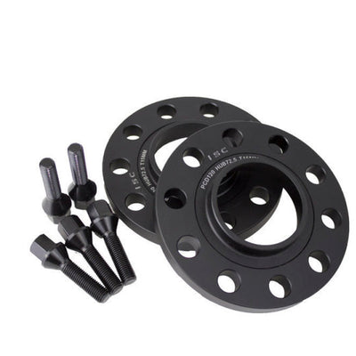 ISC Suspension 5x108 Hub Centric Wheel Spacers 15mm Black (Pair)