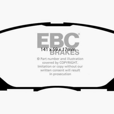 EBC 04-07 Lexus RX330 3.3 Yellowstuff Front Brake Pads