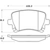 StopTech Street Touring 06-09 Audi A3 / 05-09 Audi A4/A6 / 08-09 Audi TT
