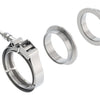 Borla Universal 2.5in Stainless Steel 3pc V-Band Clamp w/ Male and Female Flanges