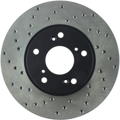 StopTech 06-08 Civic GX / 02-04 CR-V / 98-02 Honda Accord V6 / 03-07 Accord 4 cyl/V6 MT Drilled Rig