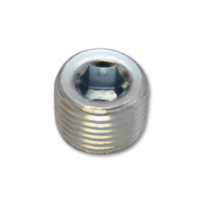 Vibrant 1/8in NPT Male Plug for EGT weld bung - Zinc Plated Mild Steel