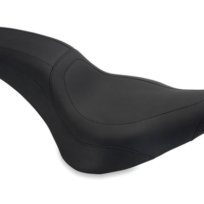 Mustang 13-17 Harley Softail Breakout Tripper Fastback 1PC Seat - Black