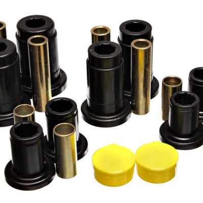 Energy Suspension 92-97 Mercury Gr Marquis / 92-97 Ford Crown Victoria Blk Front End C/A Bushing Set