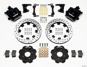 Wilwood Combination Parking Brake Rear Kit 12.19in Drilled Civic / Integra Drum 2.71 Hub Offset