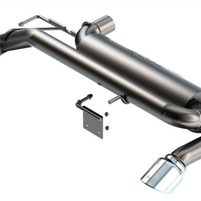 Borla 21-22 Ford Bronco 2.3L 4WD S-Type Axle Back Exhaust w/ Bright Chrome Tips