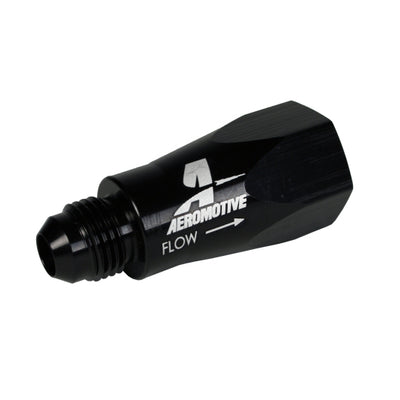 Aeromotive In-Line Full Flow Check Valve (Male -6 AN Inlet / Female -6 AN Outlet)