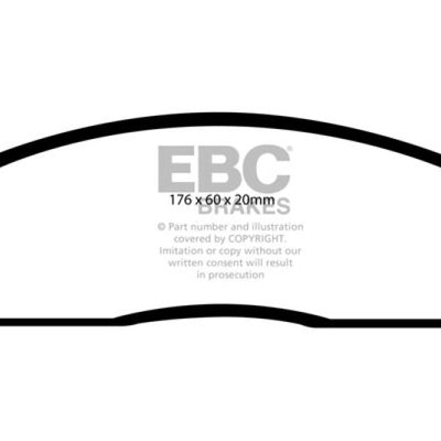 EBC 04 Ford F150 4.2 (2WD) 6 Lug Yellowstuff Front Brake Pads