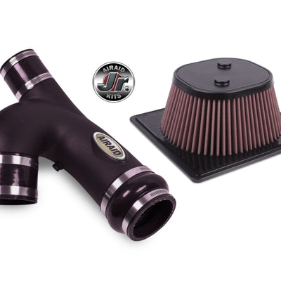 Airaid Jr. Intake Kit, Bifurcated Tube, Oiled / Red Media 11-14 Ford F-150 3.5L Ecoboost