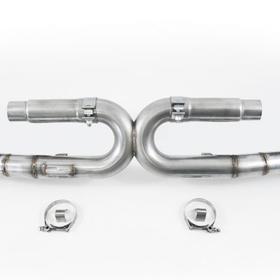AWE Tuning 991 Carrera Performance Exhaust - Chrome Silver Tips