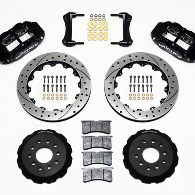 Wilwood Narrow Superlite 6R Front Hat Kit 12.88in Drilled 88-93 Corvette C4