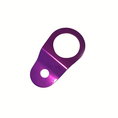 Torque Solution Radiator Mount with Insert (Purple) : Mitsubishi Evolution 7/8/9