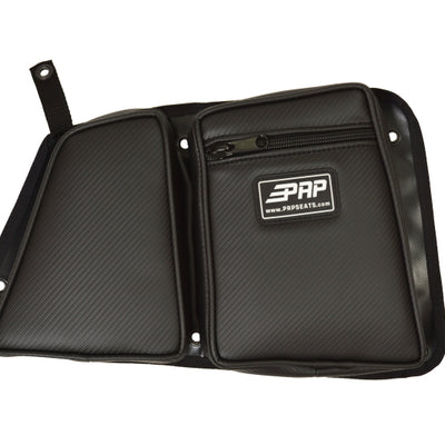 PRP Polaris RZR Rear Door Bag with Knee Pad for Polaris RZR/(Passenger Side)- Black