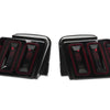 Raxiom 99-04 Ford Mustang Excluding 99-01 Cobra Icon LED Tail Lights- Black Housing (Smoked Lens)
