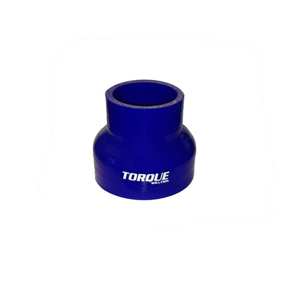 Torque Solution Transition Silicone Coupler: 2 inch to 3 inch Blue Universal