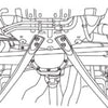 SPC Performance 05-10 Ford Mustang (V6/V8) Rear Adjustable Trailing Arms