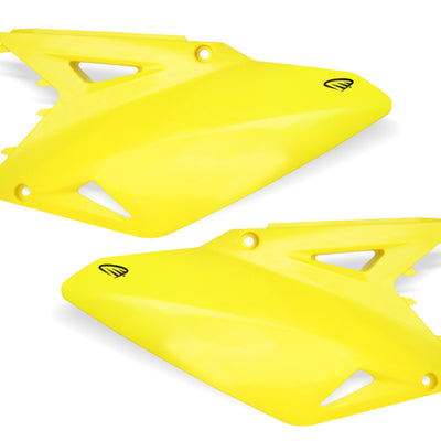 Cycra 08-17 Suzuki RMZ 250-450 Side Number Panels - Yellow