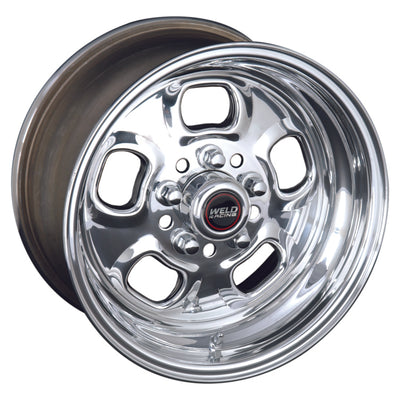 Weld Rodlite 15x8 / 5x4.5 & 5x4.75 BP / 4.5in. BS Polished Wheel - Non-Beadlock