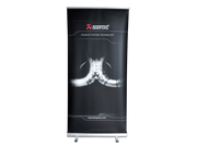Akrapovic Pull Up Banner MC and Car