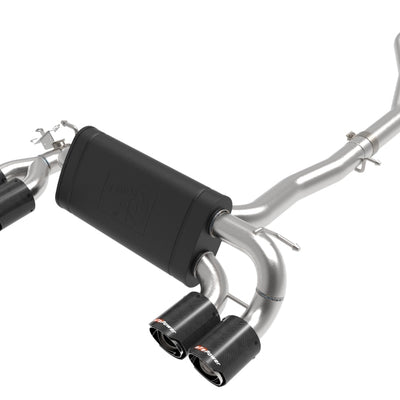 aFe MACHForce XP Exhausts Cat-Back SS 19-21 BMW M2 Competition L6-3.0L w/Carbon Fiber Tips