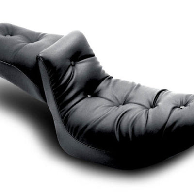 Mustang 82-00 Harley FXR 2PC Seat Regal - Black