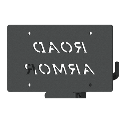 Road Armor 1.5in Offset Fairlead Mount - Tex Blk