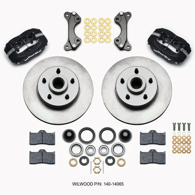 Wilwood Forged Dynalite Front Kit 11.03in 1 PC Rotor&Hub WWE ProSpindle