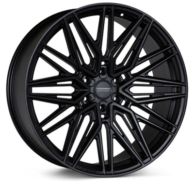Vossen HF6-5 24x10 / 6x135 / ET25 / Deep Face / 87.1 - Satin Black Wheel
