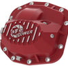 aFe Pro Series Front Differential Cover Red 2018+ Jeep Wrangler (JL) V6 3.6L (Dana M186)