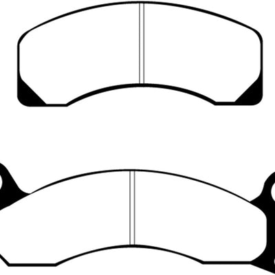 EBC 87-91 Ford Country Squire 5.0 Greenstuff Front Brake Pads