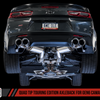 AWE Tuning 16-19 Chevrolet Camaro SS Axle-back Exhaust - Touring Edition (Quad Chrome Silver Tips)