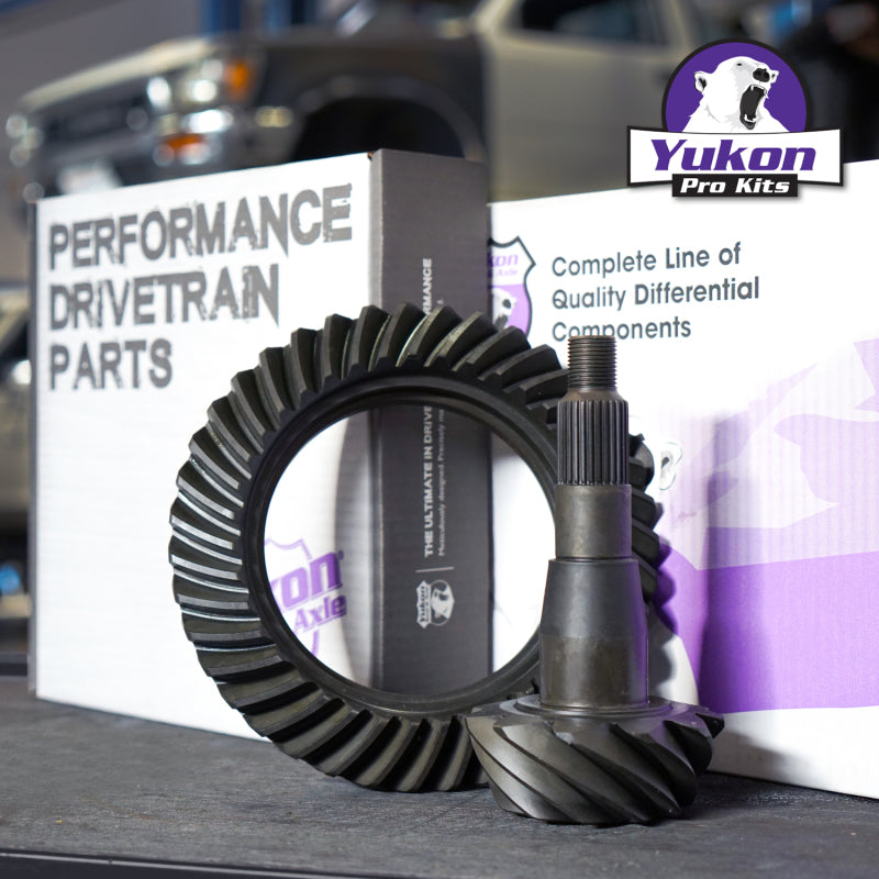 Yukon Gear 11.25in Dana 80 Thin 3.73 Rear Ring & Pinion Install Kit 35 Spline Positraction 4.125in