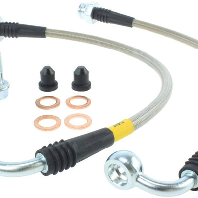 StopTech 07-08 Infiniti G35 Rear Stainless Steel Brake Lines