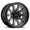 Raceline 934G Clutch 17x8.5in / 8x170 BP / 0mm Offset / 125.2mm Bore - Gunmetal Wheel