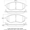 StopTech Street Touring 05-08 Legacy 2.5 GT Front Brake Pads
