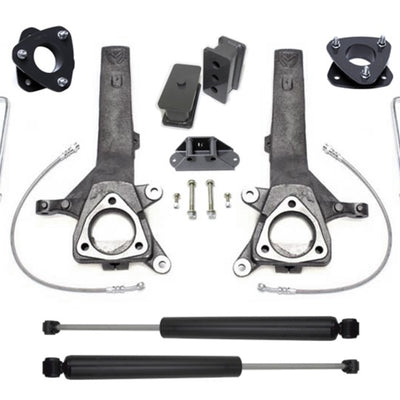 MaxTrac 04-18 Nissan Titan 2WD 6.5in/4in MaxPro Spindle Lift Kit w/MaxTrac Shocks