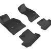 3D MAXpider 16-20 Chevrolet Camaro Kagu 1st & 2nd Row Floormats - Black