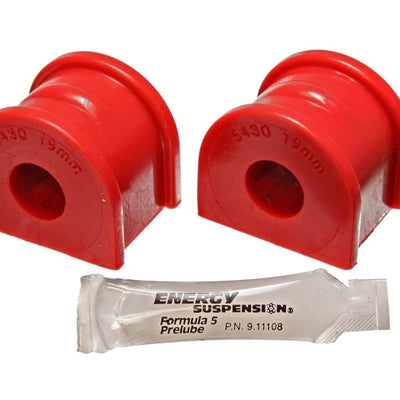Energy Suspension 97-04 Chevy Corvette Red 19mm Rear Sway Bar Bushing Set - Reuse OE Brackets