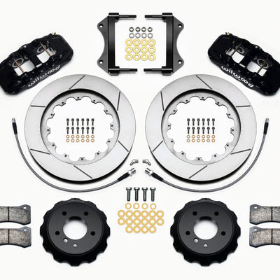 Wilwood AERO6 Front Hat Kit 15.00 2007-2011 BMW E90 Series w/Lines