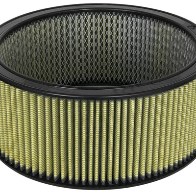 aFe MagnumFLOW Air Filters Round Racing PG7 A/F RR PG7 14OD x 12ID x 6H IN with E/M